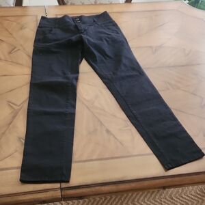 Black Slim Denim Jeans.  Made in Argentina.